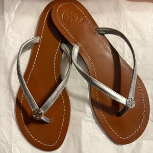 Tory Burch leather thong sandal flip flop